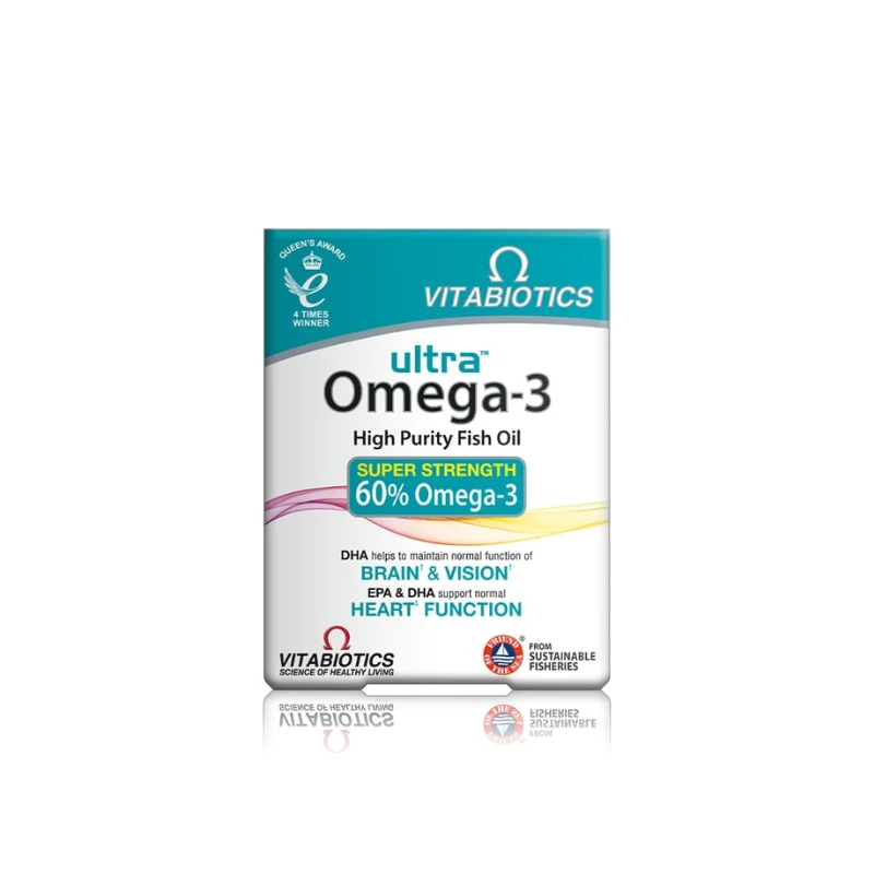 VITABIOTICS ULTRA OMEGA 3 60CAPS