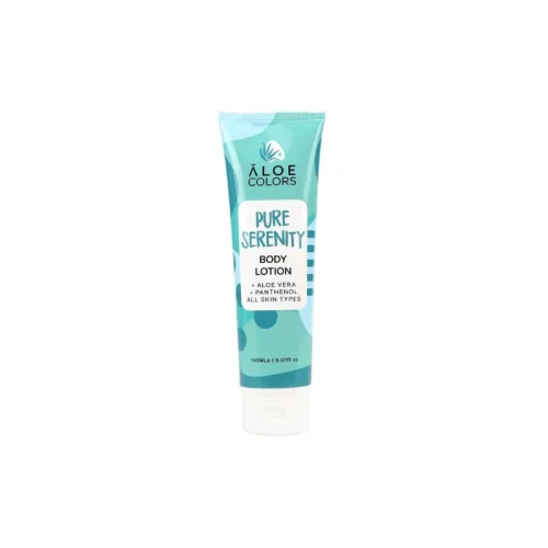 Aloe Colors Pure Serenity Body Lotion &Epsilon;&nu;&upsilon;&delta;&alpha;&tau;&iota;&kappa;ό &Gamma;&alpha;&lambda;ά&kappa;&tau;&omega;&mu;&alpha; &Sigma;ώ&mu;&alpha;&tau;&omicron;&sigmaf; &mu;&epsilon; &Beta;&epsilon;&lambda;&omicron;ύ&delta;&iota;&nu;&eta; &Upsilon;&phi;ή, 150ml