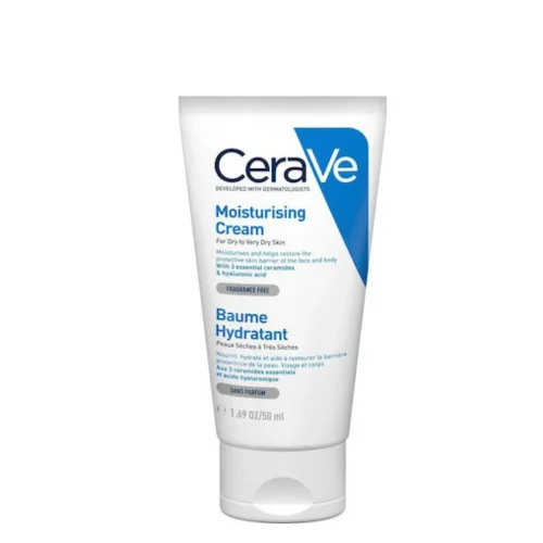 Cerave Moisturizing Cream &gamma;&iota;&alpha; &Xi;&eta;&rho;ό/&Pi;&omicron;&lambda;ύ &Xi;&eta;&rho;ό &Delta;έ&rho;&mu;&alpha;, 50ml