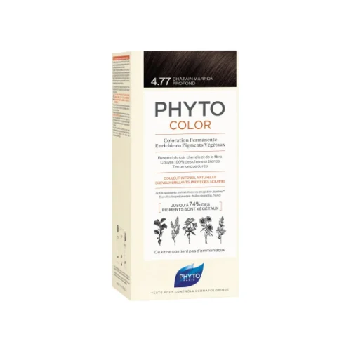 Phyto Phytocolor 4.77 &Kappa;&alpha;&sigma;&tau;&alpha;&nu;ό Έ&nu;&tau;&omicron;&nu;&omicron; &Mu;&alpha;&rho;ό&nu; 50ml