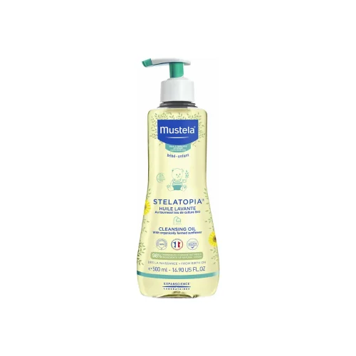 Mustela Stelatopia Cleansing Oil &gamma;&iota;&alpha; &Alpha;&tau;&omicron;&pi;&iota;&kappa;ό &Delta;έ&rho;&mu;&alpha; 500ml