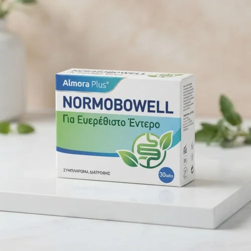 Almora Plus&reg; Normobowell &gamma;&iota;&alpha; &Epsilon;&upsilon;&epsilon;&rho;έ&theta;&iota;&sigma;&tau;&omicron; Έ&nu;&tau;&epsilon;&rho;&omicron;, 30tabs