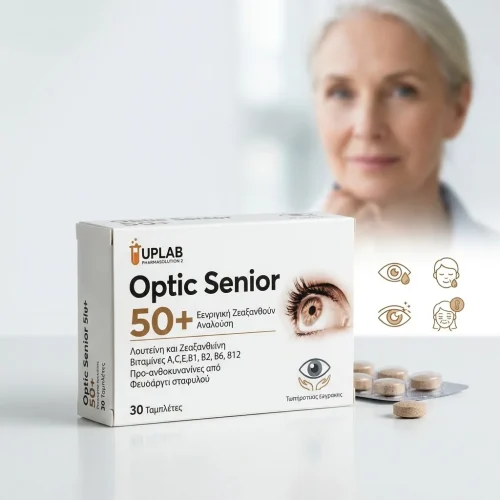Uplab Optic Senior 50+ 30 &Tau;&alpha;&mu;&pi;&lambda;έ&tau;&epsilon;&sigmaf;