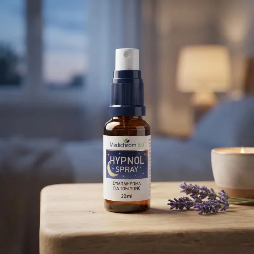 Medichrom Bio Hypnol Spray &Sigma;&upsilon;&mu;&pi;&lambda;ή&rho;&omega;&mu;&alpha; &gamma;&iota;&alpha; &tau;&omicron;&nu; Ύ&pi;&nu;&omicron; 20ml