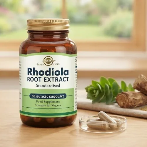 Solgar Rhodiola Root Extract 60 &phi;&upsilon;&tau;&iota;&kappa;έ&sigmaf; &kappa;ά&psi;&omicron;&upsilon;&lambda;&epsilon;&sigmaf;