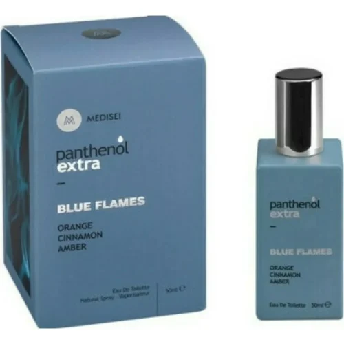 Panthenol Extra Men Blue Flames Eau De Toilette &Alpha;&nu;&delta;&rho;&iota;&kappa;ό Ά&rho;&omega;&mu;&alpha; 50ml