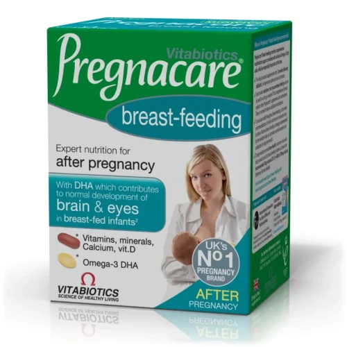 Vitabiotics Pregnacare Breast-Feeding &Sigma;&upsilon;&mu;&pi;&lambda;ή&rho;&omega;&mu;&alpha; &gamma;&iota;&alpha; &Mu;&epsilon;&tau;ά &tau;&eta;&nu; &Epsilon;&gamma;&kappa;&upsilon;&mu;&omicron;&sigma;ύ&nu;&eta; & &Epsilon;&nu;ί&sigma;&chi;&upsilon;&sigma;&eta; &Mu;&alpha;&tau;&iota;ώ&nu; & &Epsilon;&gamma;&kappa;&epsilon;&phi;ά&lambda;&omicron;&upsilon; &tau;&omicron;&upsilon; &Beta;&rho;έ&phi;&omicron;&upsilon;&sigmaf; 56 &Tau;&alpha;&mu;&pi;&lambda;έ&tau;&epsilon;&sigmaf; & 28 &Kappa;ά&psi;&omicron;&upsilon;&lambda;&epsilon;&sigmaf;