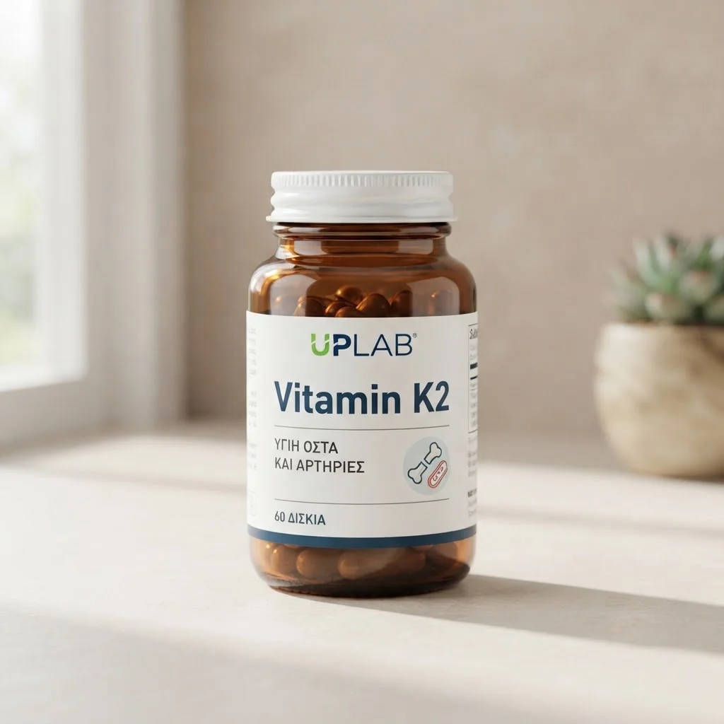 Uplab Vitamin K2 Υγιή Οστά Και Αρτηρίες 60