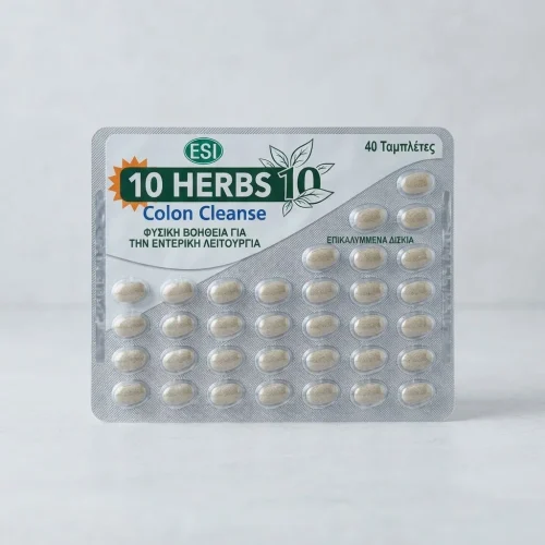 Esi 10 Herbs Colon Cleanse 40 Tabs