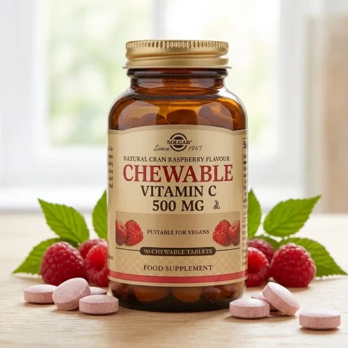 Solgar Vitamin C 500mg Chewable Raspberry Flavour 90chew.tabs
