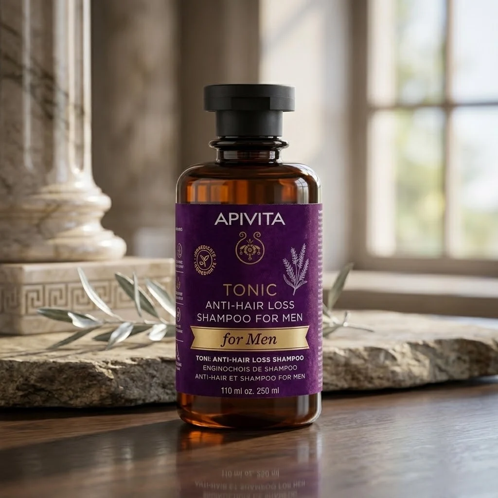 Apivita Tonic Anti-Hair Loss Shampoo for Men, Τονωτικό Σαμπουάν Κατά της Τριχόπτωσης για Άνδρες 250ml