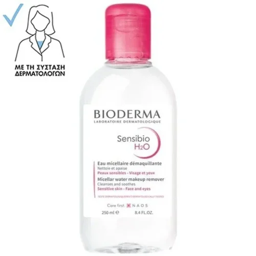 Bioderma Sensibio H2O &Nu;&epsilon;&rho;ό &Kappa;&alpha;&theta;&alpha;&rho;&iota;&sigma;&mu;&omicron;ύ Micellaire &gamma;&iota;&alpha; &Epsilon;&upsilon;&alpha;ί&sigma;&theta;&eta;&tau;&omicron; &Delta;έ&rho;&mu;&alpha; 250ml