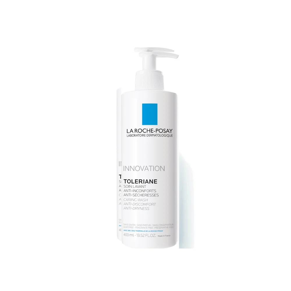 La Roche Posay Κρέμα Καθαρισμού Innovation Toleriane Caring Wash Anti-Dicomfort Anti-Dryness Pump για Ξηρές Επιδερμίδες 400ml