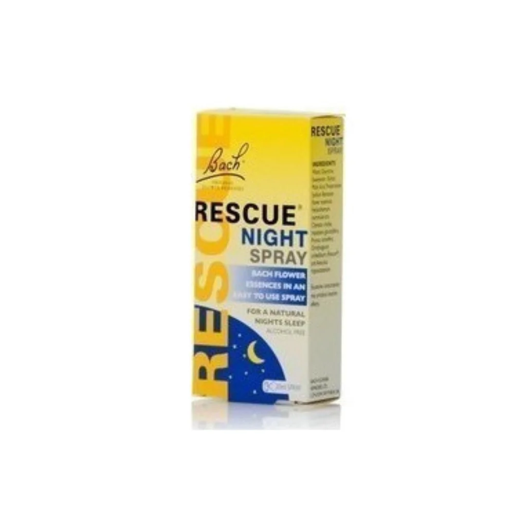 Power of Nature Dr. Bach Rescue Remedy Night Spray Ανθοΐαμα για την Αϋπνία 20ml