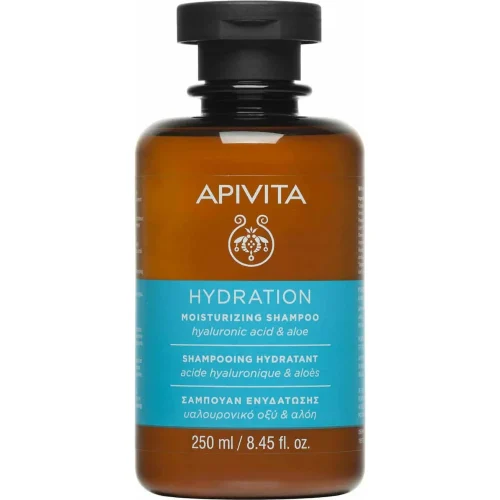 Apivita Hydration Hyaluronic Acid & Aloe &Sigma;&alpha;&mu;&pi;&omicron;&upsilon;ά&nu; &gamma;&iota;&alpha; &Epsilon;&nu;&upsilon;&delta;ά&tau;&omega;&sigma;&eta; 250ml