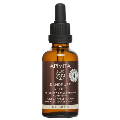 Apivita dandruff relief &lambda;ά&delta;&iota; &mu;&alpha;&lambda;&lambda;&iota;ώ&nu; &gamma;&iota;&alpha; &tau;&eta;&nu; &pi;&iota;&tau;&upsilon;&rho;ί&delta;&alpha;, 50ml