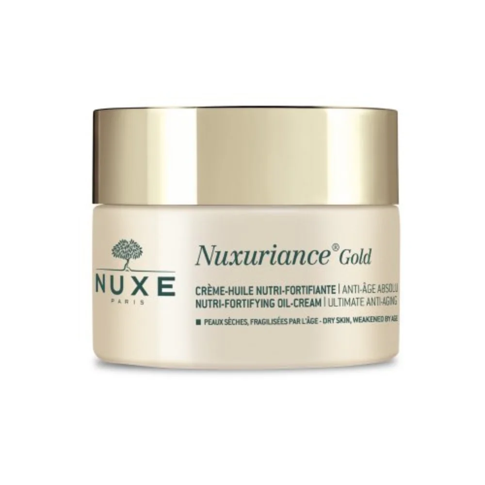 Nuxe Nuxuriance Gold Nutri-Fortifying Oil-Cream Κρέμα Ημέρας για Θρέψη & Ενυδάτωση 50ml