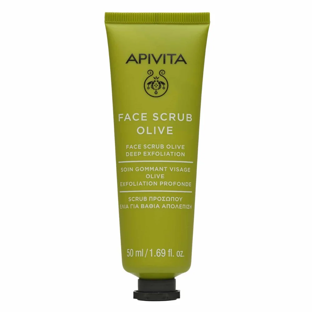 Apivita Deep Exfoliation Olive Face Scrub Προσώπου με Ελιά για Βαθιά Απολέπιση 50ml