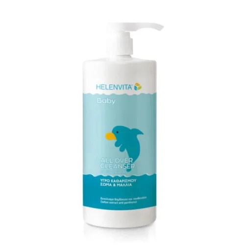 Helenvita Baby All Over Cleanser &Beta;&rho;&epsilon;&phi;&iota;&kappa;ό &Sigma;&alpha;&mu;&pi;&omicron;&upsilon;ά&nu; & &Alpha;&phi;&rho;ό&lambda;&omicron;&upsilon;&tau;&rho;&omicron; 1L
