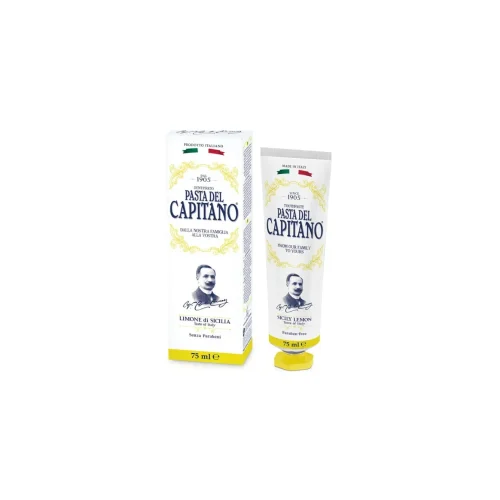 Pasta Del Capitano O&delta;&omicron;&nu;&tau;ό&kappa;&rho;&epsilon;&mu;&alpha; &Mu;&epsilon; &Phi;&upsilon;&tau;&iota;&kappa;ό &epsilon;&kappa;&chi;ύ&lambda;&iota;&sigma;&mu;&alpha; &Lambda;&epsilon;&mu;&omicron;&nu;&iota;&omicron;ύ 75ml - Sicily lemon