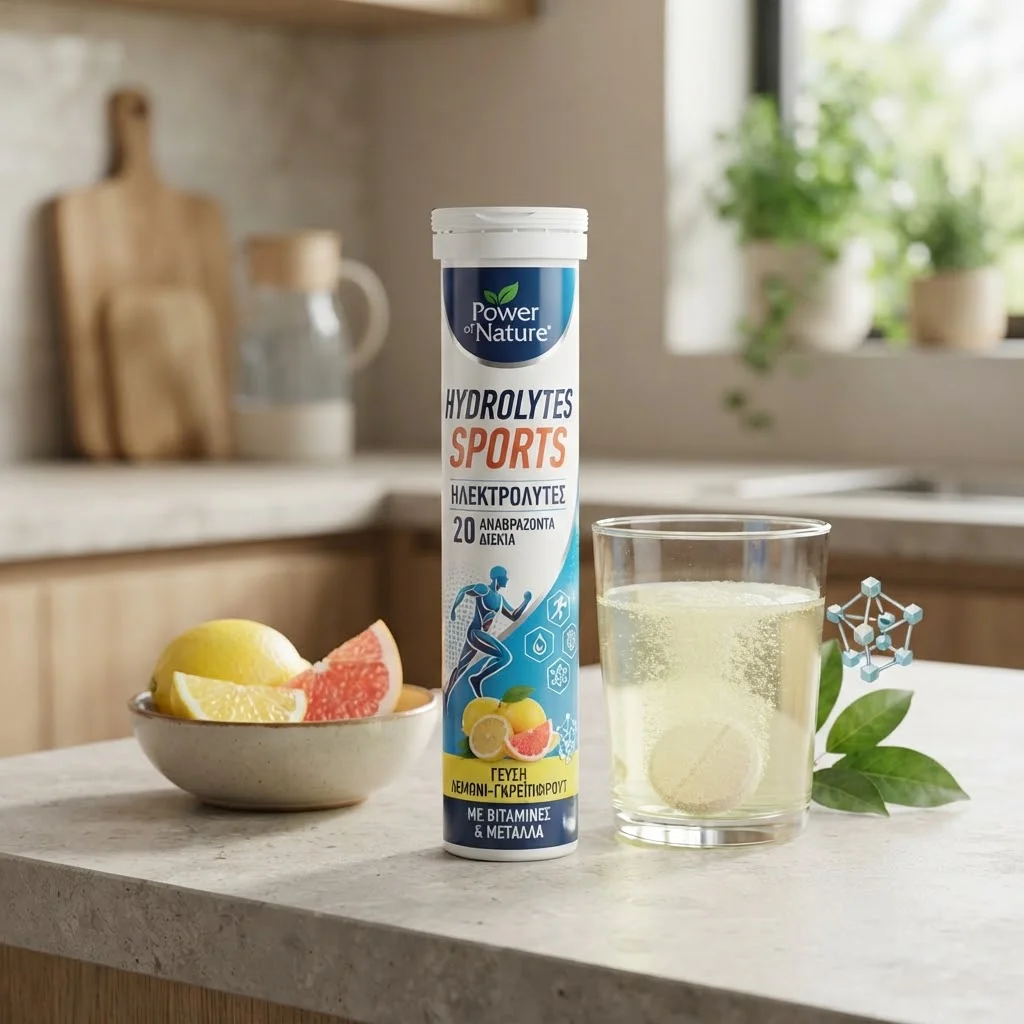 Power Of Nature Hydrolytes Sports 20 Αναβράζοντα Δισκία