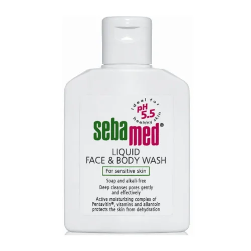 Sebamed - Liquid Face & Body Wash (&Kappa;&alpha;&theta;&alpha;&rho;&iota;&sigma;&mu;ό&sigmaf; &Pi;&rho;ό&sigma;&omega;&pi;&omicron; & &Sigma;ώ&mu;&alpha;) - 200ml