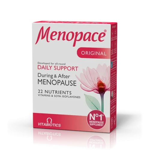 Vitabiotics Menopace Original &Sigma;&upsilon;&mu;&pi;&lambda;ή&rho;&omega;&mu;&alpha; &Delta;&iota;&alpha;&tau;&rho;&omicron;&phi;ή&sigmaf; &Gamma;&iota;&alpha; &Tau;&eta;&nu; &Epsilon;&mu;&mu;&eta;&nu;ό&pi;&alpha;&upsilon;&sigma;&eta; 30 &Tau;&alpha;&mu;&pi;&lambda;έ&tau;&epsilon;&sigmaf;