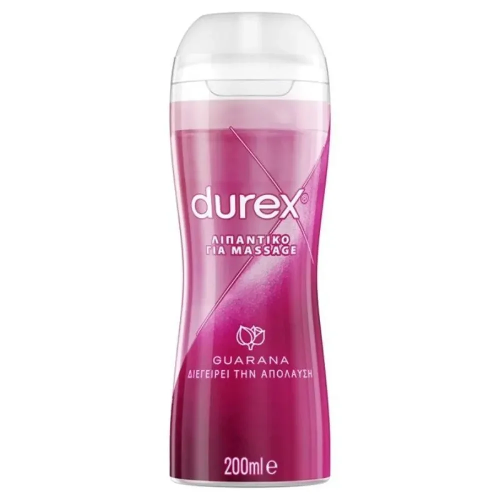 Durex Play Massage 2 σε 1 Διεγερτικό Gel για Μασάζ ή Χρήση ως Λιπαντικό με Guarana
