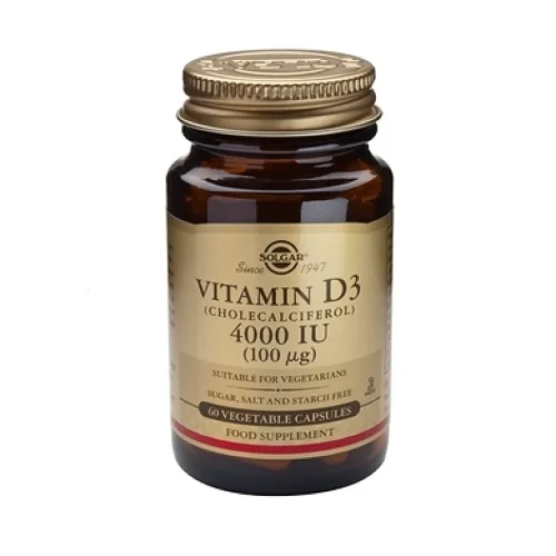 Solgar Vitamin D3 4000IU (100&mu;g) 60veg.caps