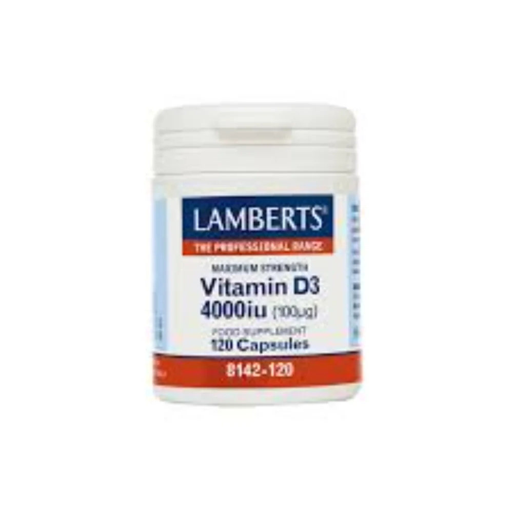 Lamberts Vitamin D3 για Ανοσοποιητικό 4000iu 120 κάψουλες