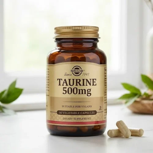 Solgar &ndash; Taurine 500mg &ndash; 50veg.Caps