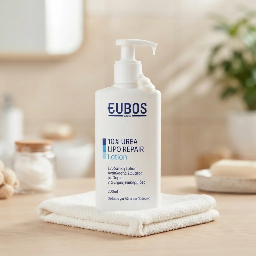 Eubos Urea 10% Lipo Repair Ενυδατική Lotion Ανάπλασης Σώματος με Ουρία για Ξηρές Επιδερμίδες 200ml