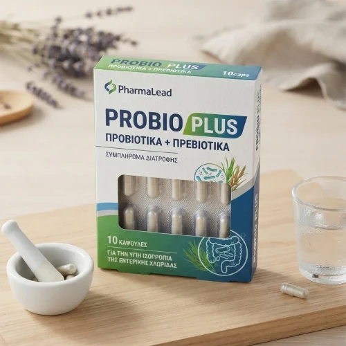 PharmaLead Probio Plus &Pi;&rho;&omicron;&beta;&iota;&omicron;&tau;&iota;&kappa;ά + &Pi;&rho;&epsilon;&beta;&iota;&omicron;&tau;&iota;&kappa;ά 10caps