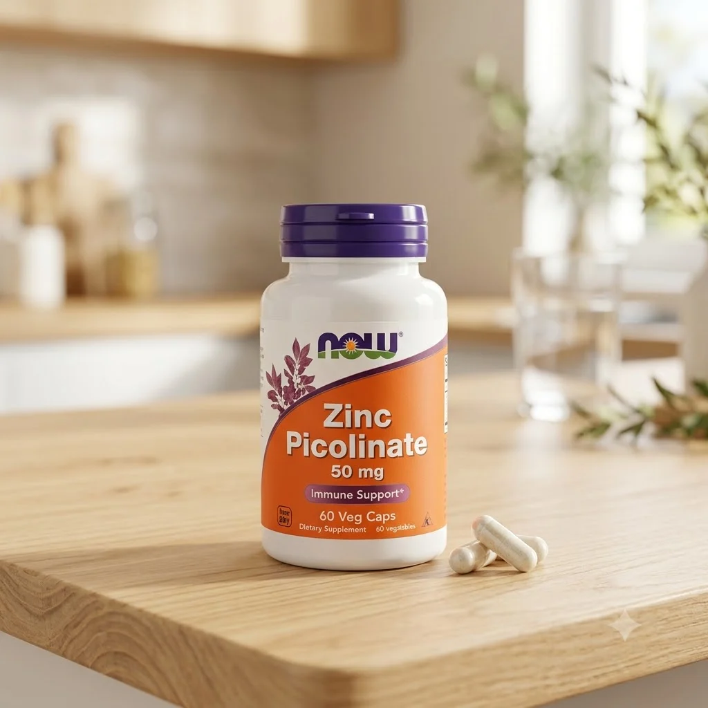 Now Foods Zinc Picolinate 50mg 60 caps