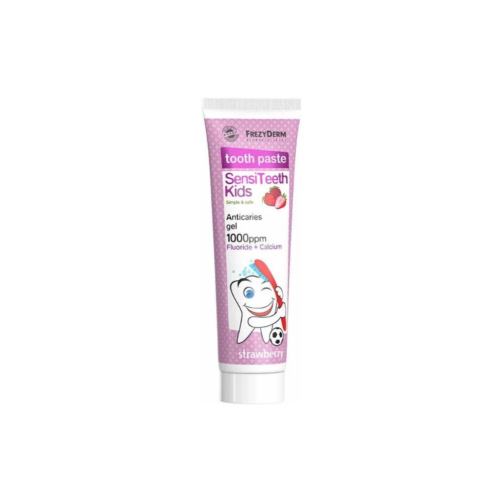 Frezyderm Οδοντόκρεμα για Παιδιά SensiTeeth 1000ppm με Γεύση Φράουλα 50ml