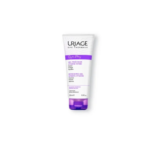 Uriage - Gyn-Phy Gel Fraicheur Hygiene Intime - Ή&pi;&iota;&omicron;&sigmaf; &Kappa;&alpha;&theta;&alpha;&rho;&iota;&sigma;&mu;ό&sigmaf; &Epsilon;&upsilon;&alpha;ί&sigma;&theta;&eta;&tau;&eta;&sigmaf; &Pi;&epsilon;&rho;&iota;&omicron;&chi;ή&sigmaf; - 200ml