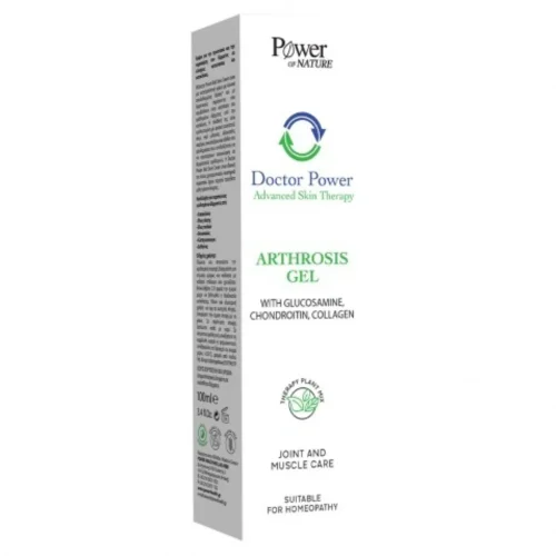 Power Of Nature Doctor Power Arthrosis Gel, Γέλη Κρυοθεραπείας για Μυϊκούς Πόνους & Αρθρώσεις 100ml