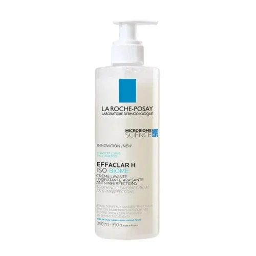 La Roche Posay Effaclar H ISO-Biome Soothing &Kappa;&rho;έ&mu;&alpha; &Kappa;&alpha;&theta;&alpha;&rho;&iota;&sigma;&mu;&omicron;ύ &gamma;&iota;&alpha; &Lambda;&iota;&pi;&alpha;&rho;ό &Delta;έ&rho;&mu;&alpha; &mu;&epsilon; &Tau;ά&sigma;&eta; &Alpha;&kappa;&mu;ή&sigmaf; 390ml