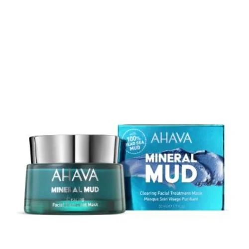 Ahava Mineral Mud Clearing Facial Treatment &Mu;ά&sigma;&kappa;&alpha; &Pi;&rho;&omicron;&sigma;ώ&pi;&omicron;&upsilon; &mu;&epsilon; &Omicron;&rho;&upsilon;&kappa;&tau;ή &Lambda;ά&sigma;&pi;&eta; 50ml