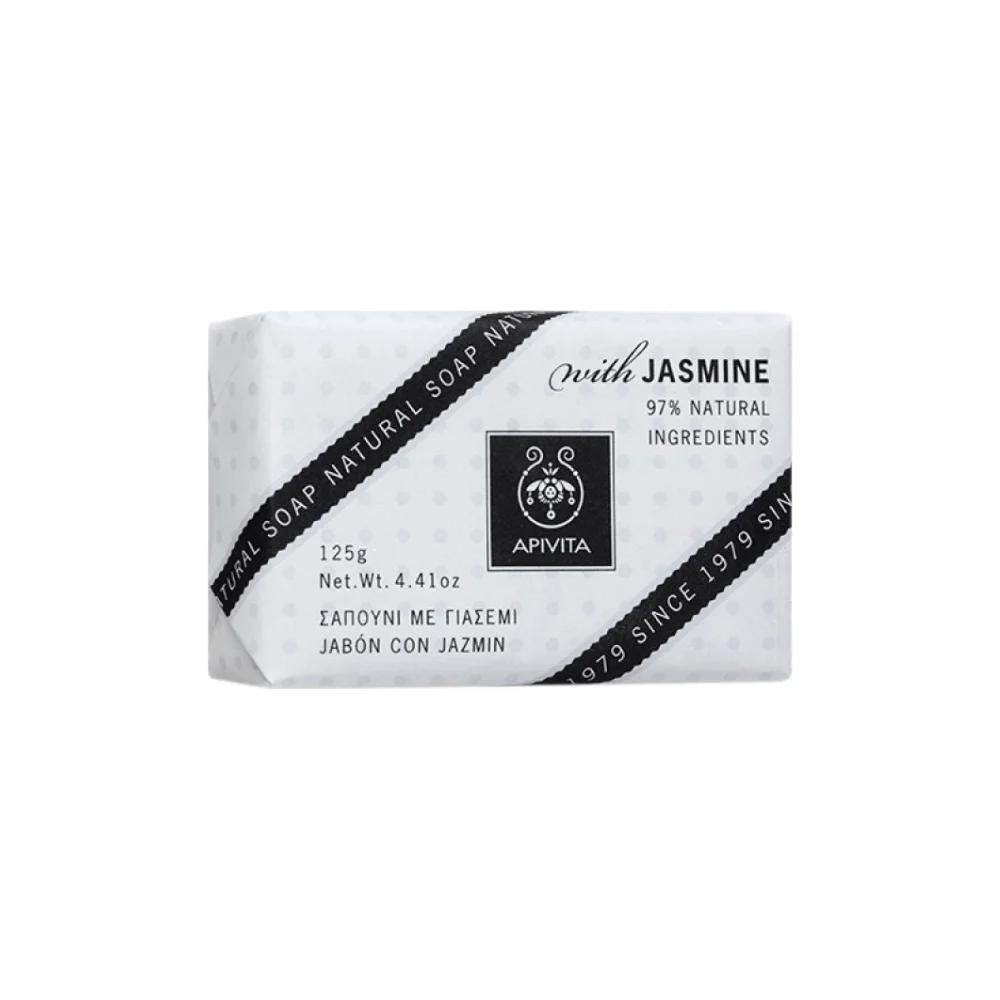 Apivita Jasmine Natural Soap Σαπούνι με Γιασεμί 125gr