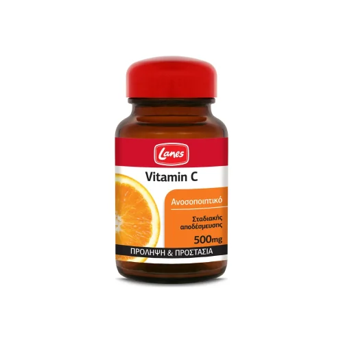 Lanes Vitamin C &Beta;&iota;&tau;&alpha;&mu;ί&nu;&eta; &gamma;&iota;&alpha; &tau;&omicron; &Alpha;&nu;&omicron;&sigma;&omicron;&pi;&omicron;&iota;&eta;&tau;&iota;&kappa;ό 500mg 30 &Tau;&alpha;&mu;&pi;&lambda;έ&tau;&epsilon;&sigmaf;