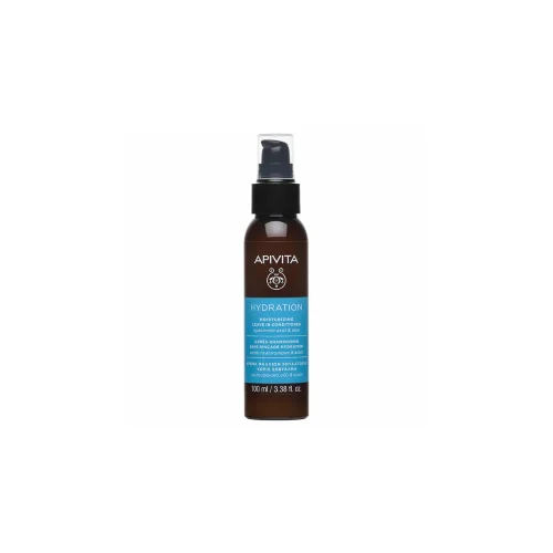 Apivita Hydration Leave In Conditioner &Epsilon;&nu;&upsilon;&delta;ά&tau;&omega;&sigma;&eta;&sigmaf; &gamma;&iota;&alpha; Ό&lambda;&omicron;&upsilon;&sigmaf; &tau;&omicron;&upsilon;&sigmaf; &Tau;ύ&pi;&omicron;&upsilon;&sigmaf; &Mu;&alpha;&lambda;&lambda;&iota;ώ&nu; 100ml