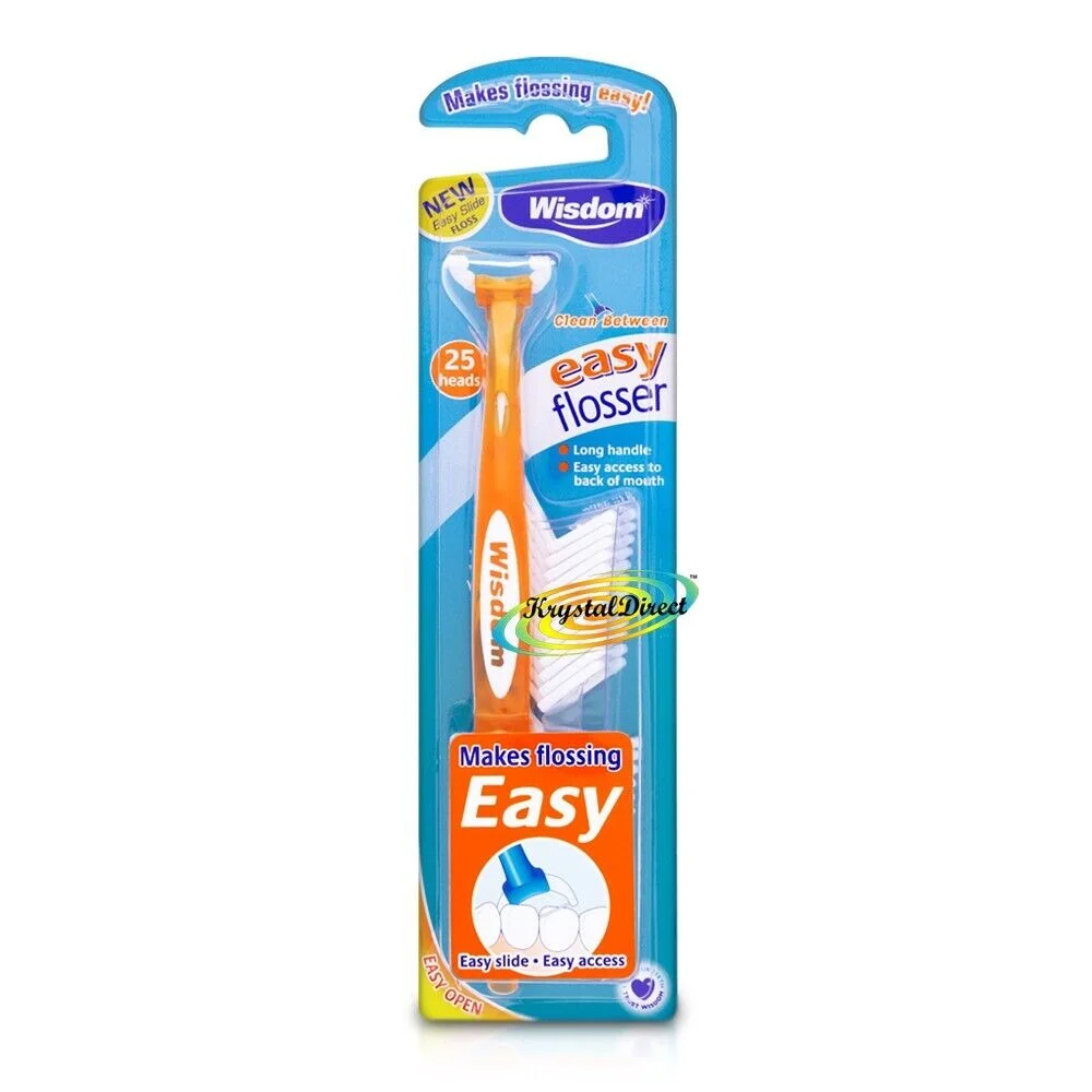 Wisdom Οδοντικό Νήμα με Λαβή Easy Floss 25τεμ