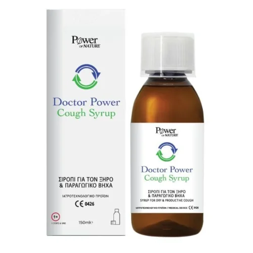 Power of Nature Doctor Power Cough Syrup, &Sigma;&iota;&rho;ό&pi;&iota; &gamma;&iota;&alpha; &tau;&omicron;&nu; &Beta;ή&chi;&alpha; 150ml
