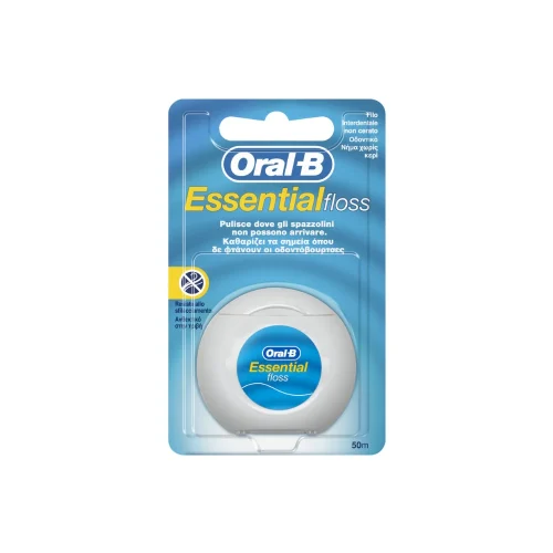 Oral-B Essential Floss &Alpha;&kappa;ή&rho;&omega;&tau;&omicron; &Omicron;&delta;&omicron;&nu;&tau;&iota;&kappa;ό &Nu;ή&mu;&alpha; 50m.