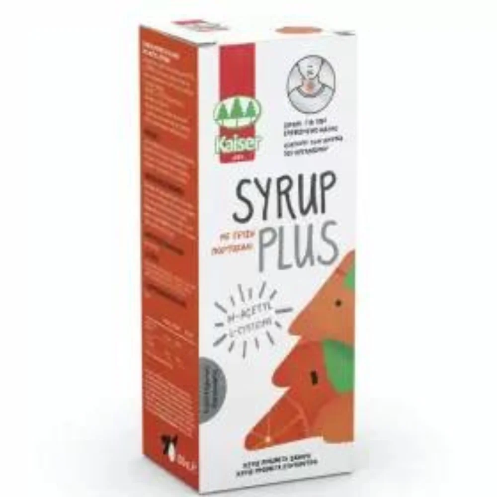 Kaiser Syrup Plus Αποχρεμπτικό Σιρόπι 200ml