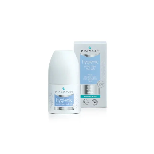Pharmasept Hygienic Mild Deo Roll-on 24h &Alpha;&pi;&alpha;&lambda;ό &Alpha;&pi;&omicron;&sigma;&mu;&eta;&tau;&iota;&kappa;ό &gamma;&iota;&alpha; &Epsilon;&upsilon;&alpha;ί&sigma;&theta;&eta;&tau;&epsilon;&sigmaf; &Epsilon;&pi;&iota;&delta;&epsilon;&rho;&mu;ί&delta;&epsilon;&sigmaf; 50ml