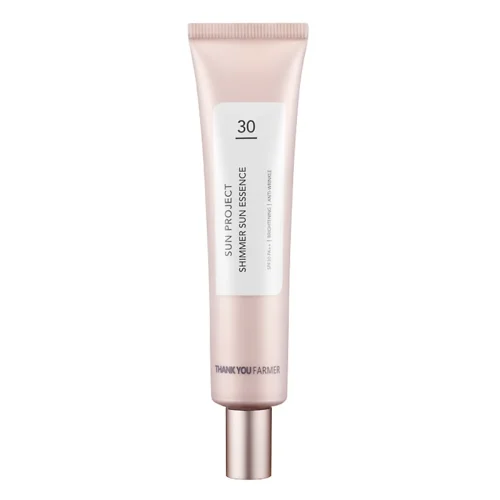 Thank You Farmer Sun Project Shimmer Sun Essence SPF30 PA++ &Alpha;&nu;&tau;&eta;&lambda;&iota;&alpha;&kappa;ό &Pi;&rho;&omicron;&sigma;ώ&pi;&omicron;&upsilon; &mu;&epsilon; &Mu;&iota;&kappa;&rho;&omicron;&pi;έ&rho;&lambda;&epsilon;&sigmaf; &gamma;&iota;&alpha; &Lambda;ά&mu;&psi;&eta; 40ml