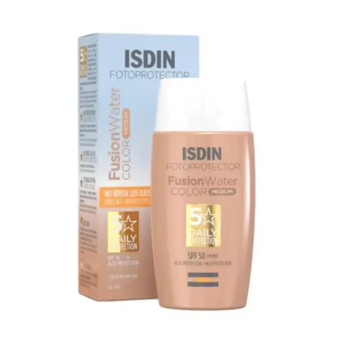 Isdin fotoprotector fusion water color medium &mu;&epsilon; &chi;&rho;ώ&mu;&alpha; spf50, 50ml