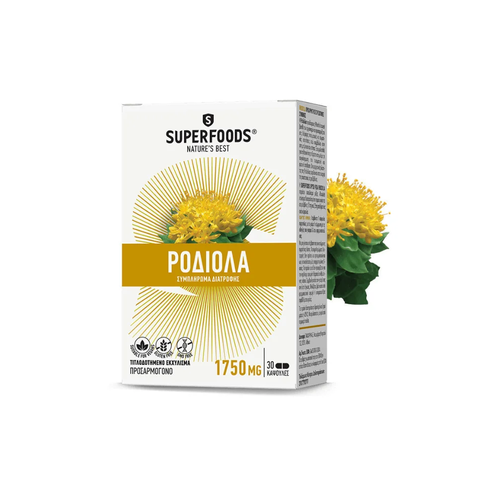 SuperFoods - Ροδιόλα - 30 caps